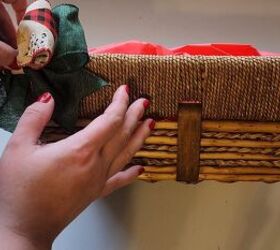 idea de cesta de navidad para el repartidor e imprimible gratuito de agradecimiento