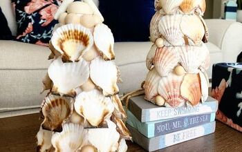 Seashell Christmas Tree: a Coastal Christmas or Christmas in July!