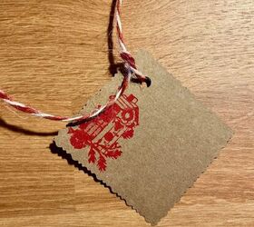 diy etiquetas de regalo de navidad con sellos