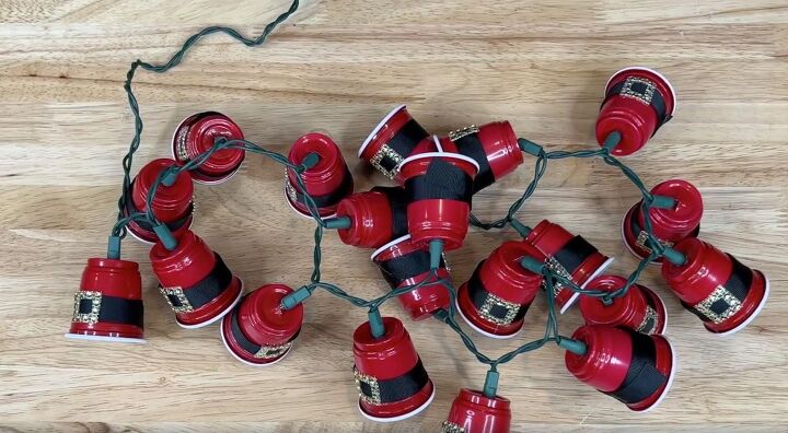 add a jolly touch to your holiday dcor with santa string lights, Santa Clause string lights