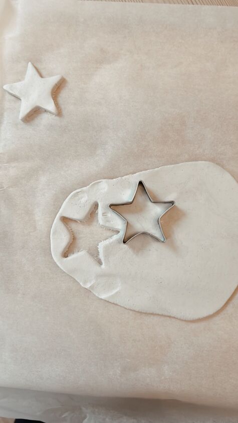 clay tree decorations