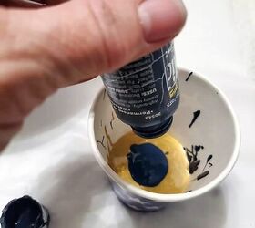 tutorial de tarro de jengibre pintado por goteo