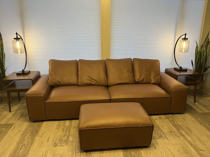 you can enjoy both comfort sophistication with a 25home sofa, The pad sofa has a solid pine frame and thick foam padding