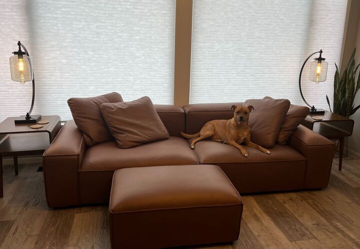 you can enjoy both comfort sophistication with a 25home sofa, The pad sofa is comfortable even for your dog