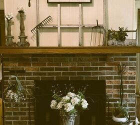 consejos para decorar la chimenea de primavera al estilo jardn, Chimenea de primavera estilo jard n