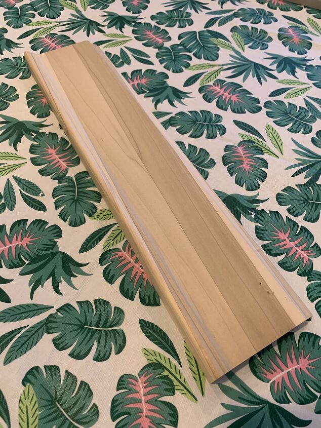 Table Baseboard How to Make Winter Tabletop Decor Out of Baseboard Molding | Hometalk