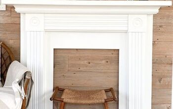 How To Build A Faux Mantel From Scrap Wood