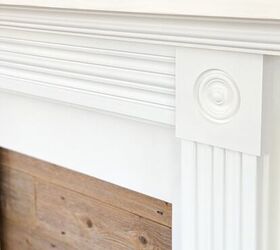 how to build a faux mantel from scrap wood