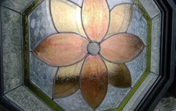 Custom Faux Stained Glass With Gallery Glass