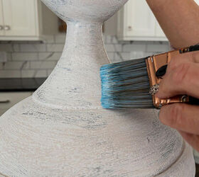 base de lmpara pintada simple una imitacin de pottery barn