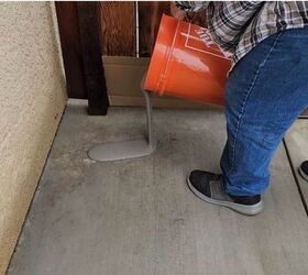 This is the easiest way to refresh your tired concrete in minutes