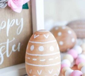 huevos de pascua de madera pintados, Huevos De Pascua De Madera Pintados