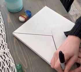 This may just be the easiest way to turn a canvas into adorable decor