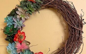 How to Make a Succulent Wreath
