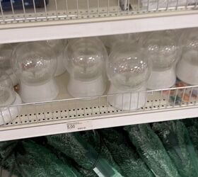 diy globos de nieve con velas copia de anthropologie, Tambi n compr la versi n adorable con un peque o pomp n en la parte superior