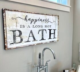 ideas de decoracin para un relajante bao de spa, La felicidad es un ba o largo y caliente