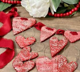 decoraciones de san valentn con corazones de arcilla, Pin de Pinterest para decoraciones de San Valent n con corazones de arcilla