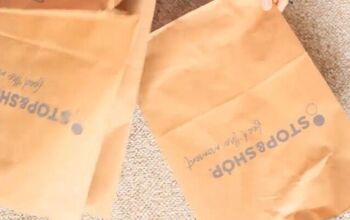 Haz una bonita corona con bolsas de papel