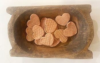 Textured Clay Heart Bowl Fillers