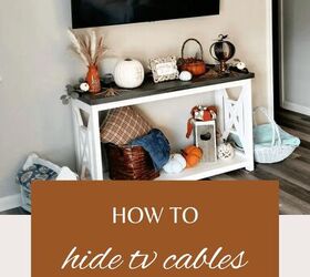 como esconder los cables de la tv facilmente cualquiera puede hacerlo