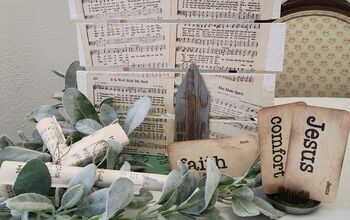 Upcycle Old Hymnals On This Creative Pallet Project
