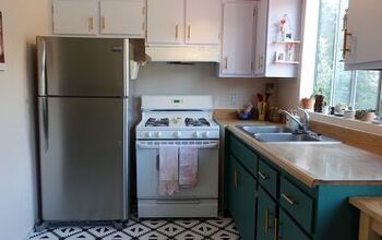 How to Do a '70s Old Kitchen Cabinets Makeover on a Budget