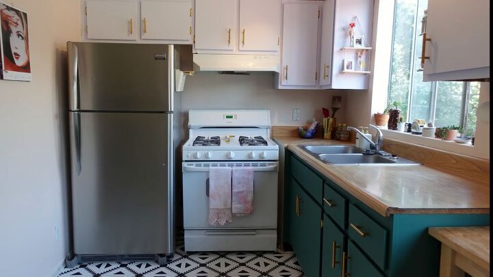 how to do a 70s old kitchen cabinets makeover on a budget, 70s old kitchen cabinets makeover