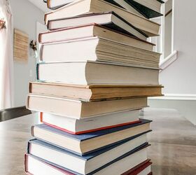 crea una pared de libros flotante