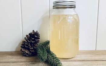 Pine Needle Vinegar Cleaner Recipe + How to Use It