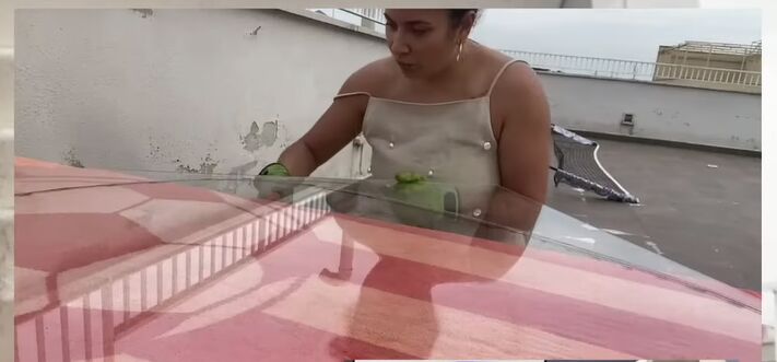 how to make a diy eny lee parker table out of pipes clay, How to cut glass yourself