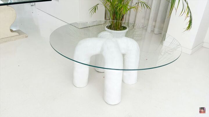 how to make a diy eny lee parker table out of pipes clay, Eny Lee Parker table dupe