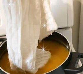 how to naturally color fabric with beet hibiscus turmeric dyes, Using turmeric to dye fabric