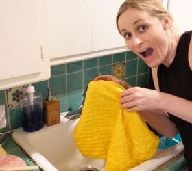 how to naturally color fabric with beet hibiscus turmeric dyes, Turmeric dyed fabric