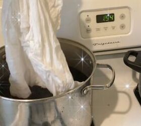 how to naturally color fabric with beet hibiscus turmeric dyes, Dyeing fabric with hibiscus