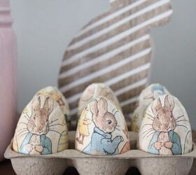 Cómo Decoupage Huevos de Pascua