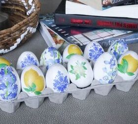 Como Decoupage Huevos De Pascua