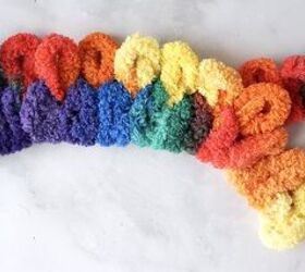 manta arco iris, Manta de hilo Rainbow Loop