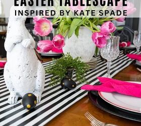 Cómo poner una mesa de Pascua inspirada en Kate Spade