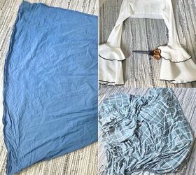 alfombra redonda de ganchillo reciclada de ropa vieja