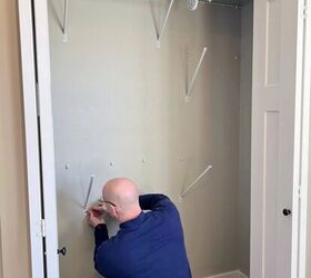 They pull everything out of their closet for this MAJOR storage upgrade