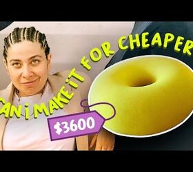 DIY Boa Pouf Dupe: Cómo hacer una bonita silla Donut