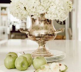 cmo crear un centro de mesa con hortensias, centro de mesa hortensia