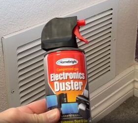 diy dust removal guide how to effortlessly banish dust, An electronics duster can clean vents easily