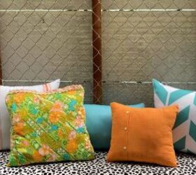 how to easily make diy throw pillows out of thrift store finds, How to make throw pillows