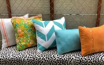 How to Easily Make DIY Throw Pillows Out of Thrift Store Finds