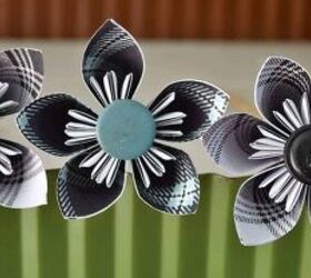 cmo hacer flores de origami fcilmente ms ideas de decoracin, Flores de origami