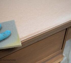 textured desk makeover