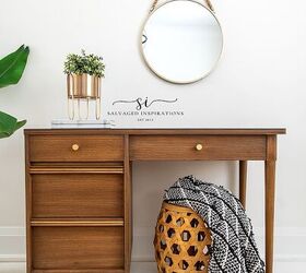 textured desk makeover