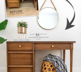 textured desk makeover