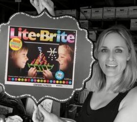 want a glam gold frame gallery wall here s how to diy it, Lite Brite board